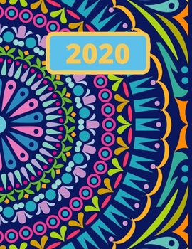 2020 Planner: Monthly/Weekly calendars, monthly budgets and notes