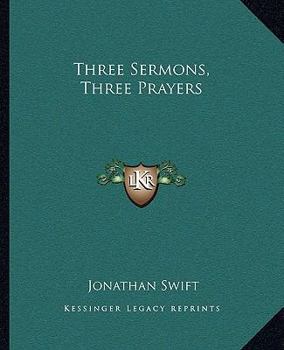 Paperback Three Sermons, Three Prayers Book