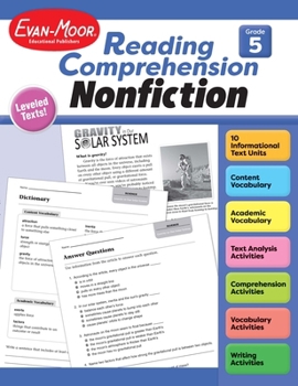 Paperback Reading Comprehension: Nonfiction, Grade 5 Teacher Resource Book