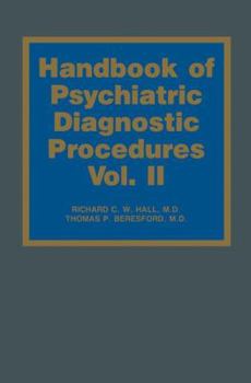 Paperback Handbook of Psychiatric Diagnostic Procedures: Vol. II Book