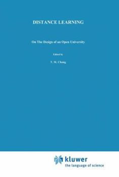 Paperback Distance Learning: On the Design of an Open University Book