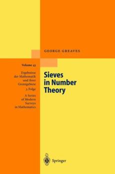 Hardcover Sieves in Number Theory Book