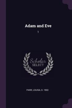 Paperback Adam and Eve: 1 Book