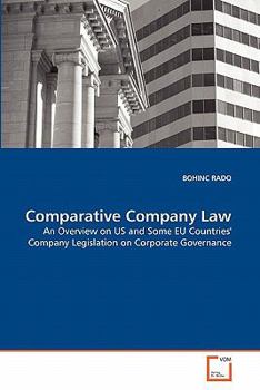 Paperback Comparative Company Law Book