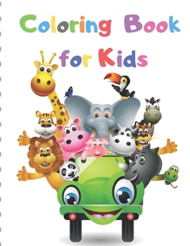 Paperback Coloring Book for Kids: My First Big Book of Coloring Book