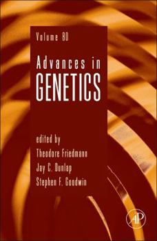 Hardcover Advances in Genetics: Volume 80 Book