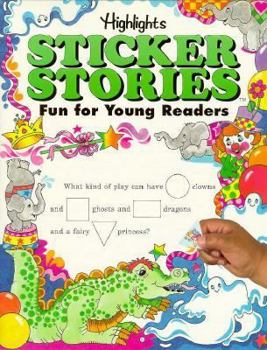 Paperback Highlights Sticker Stories #3 Book