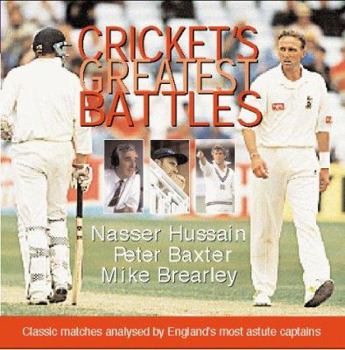 Hardcover Cricket's Greatest Battles Book