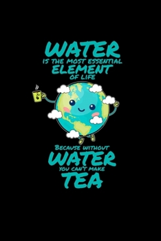 Paperback Without water you can't make tea: 6x9 TEA - grid - squared paper - notebook - notes Book