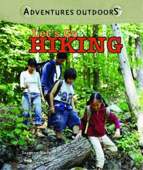 Library Binding Let's Go Hiking Book