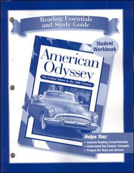 Paperback American Odyssey; Reading Essentials and Study Guide, Workbook Book