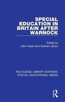 Paperback Special Education in Britain after Warnock Book