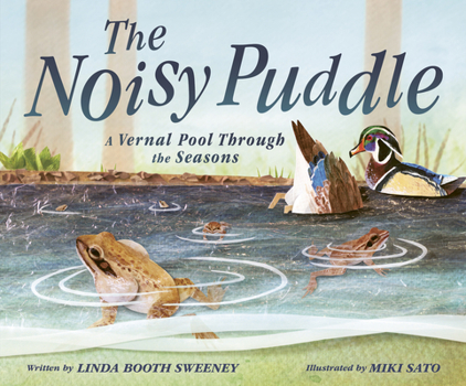 Hardcover The Noisy Puddle: A Vernal Pool Through the Seasons Book