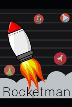 Paperback Rocketman Notebook Book