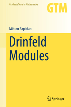 Hardcover Drinfeld Modules Book