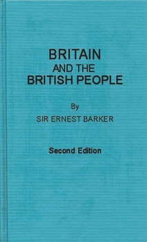 Hardcover Britain and the British People Book