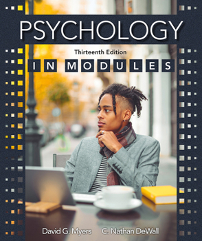 Paperback Psychology in Modules Book