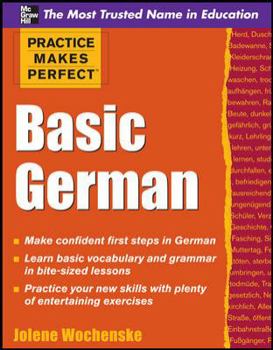 Paperback Practice Makes Perfect Basic German Book