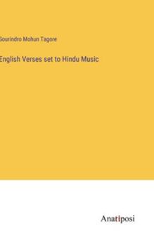 Hardcover English Verses set to Hindu Music Book