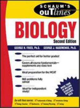 Paperback Schaum's Outline of Biology Book