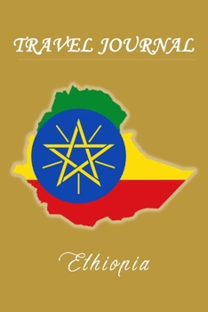 Travel Journal | Ethiopia | 50 Half Blank Pages |