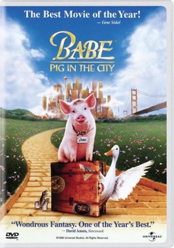 DVD Babe: Pig In The City Book