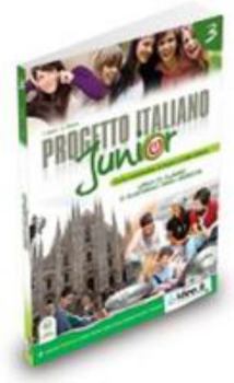 Paperback Progetto italiano junior: Libro + Quaderno + CD audio + DVD 3 (livello B1) [Italian] Book