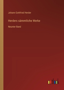 Paperback Herders sämmtliche Werke: Neunter Band [German] Book