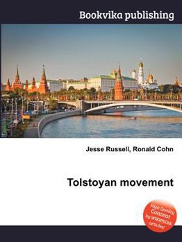 Paperback Tolstoyan Movement Book