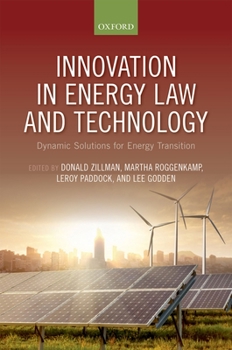 Hardcover Innovation Energy Law & Technology C Book