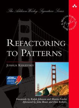 Hardcover Refactoring to Patterns Book
