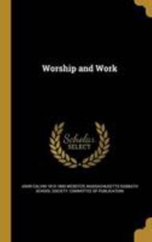 Hardcover Worship and Work Book