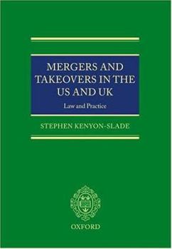 Hardcover Mergers and Takeovers in the Us and UK: Law and Practice Book