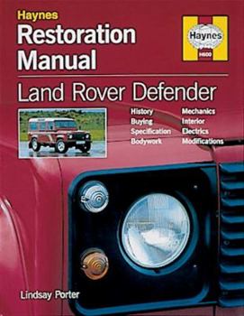 Hardcover Land Rover Defender Restoration Manual Book