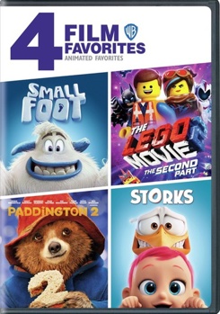 DVD 4 Film Favorites: Animated Favorites Book