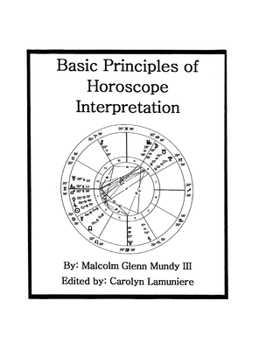 Hardcover Basic Principles of Horoscope Interpretation Book