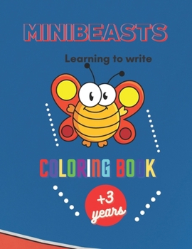 Paperback Minibeasts Coloring Book