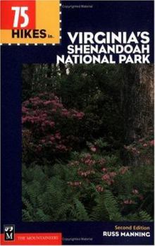 Paperback 75 Hikes in Virginia Shenandoah National Park Book