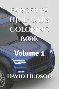 Paperback Farger på hjul: Cars Coloring Book: Volume 1 [Norwegian] Book