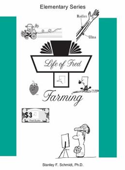 Hardcover Life of Fred--Farming Book