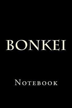 Paperback Bonkei: Notebook Book