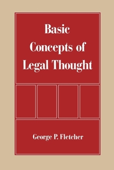 Paperback Basic Concepts of Legal Thought Book