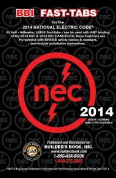 Paperback 2014 National Electrical Code NEC Fast-Tabs For Softcover, Spiral, Looseleaf and Handbook Book