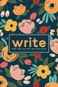 Paperback Write: Notebook Journal Diary Libreta Cahier Taccuino Notizbuch: 110 Pages for Writing, Drawing, Sketching & Organizing: Red Book