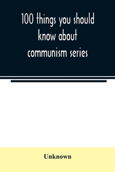 Paperback 100 things you should know about communism series Book