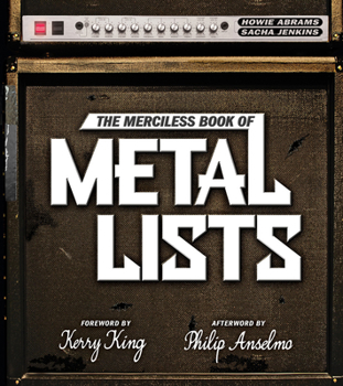 Paperback The Merciless Book of Metal Lists Book