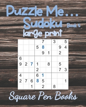 Paperback Puzzle Me... Sudoku Large Print Book 5 [Large Print] Book