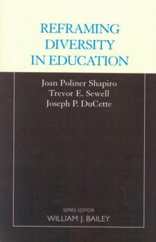 Paperback Reframing Diversity in Education Book