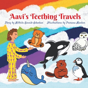 Paperback Aavi's Teething Travels Book