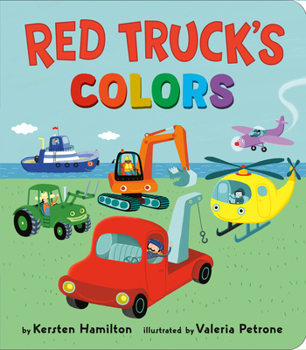 Board book Red Truck's Colors Book